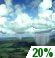 A slight chance of light rain showers